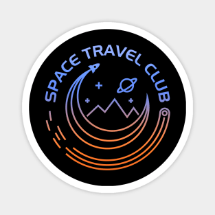 Space Travel Club Magnet